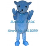 blue bear Mascot Costume