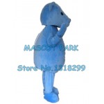 blue bear Mascot Costume