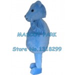 blue bear Mascot Costume