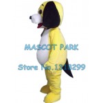yellow dog Mascot Costume