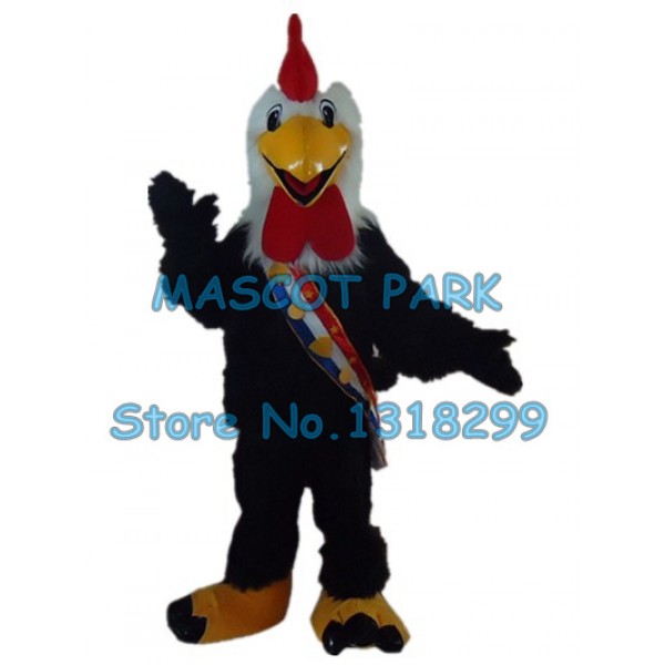 plush runner rooster Mascot Costume
