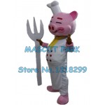 pig chef Mascot Costume