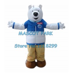 polar bear Mascot Costume