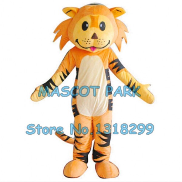 cartoon tiger Mascot Costume
