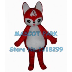 fire fox Mascot Costume