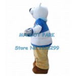 polar bear Mascot Costume