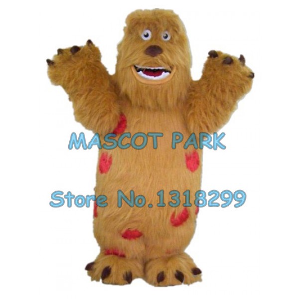 plush muppet bear Mascot Costume
