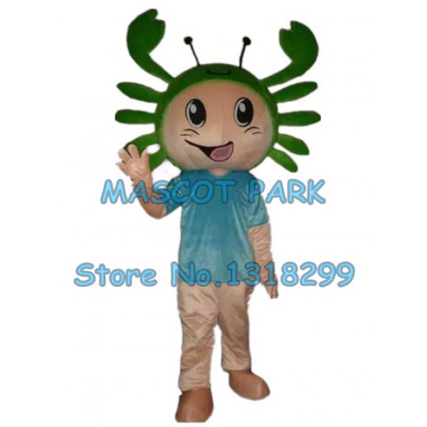 crab girl Mascot Costume
