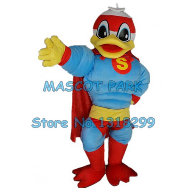 super duck Mascot Costume