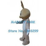 cute rabbit Mascot Costume brown bunny