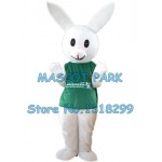 green shirt rabbit Mascot Costume