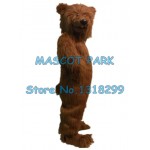 grizzy bear Mascot Costume plush bear mascot