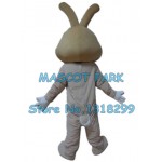 cute rabbit Mascot Costume brown bunny