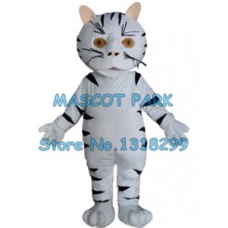white cat Mascot Costume