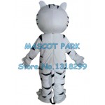white cat Mascot Costume