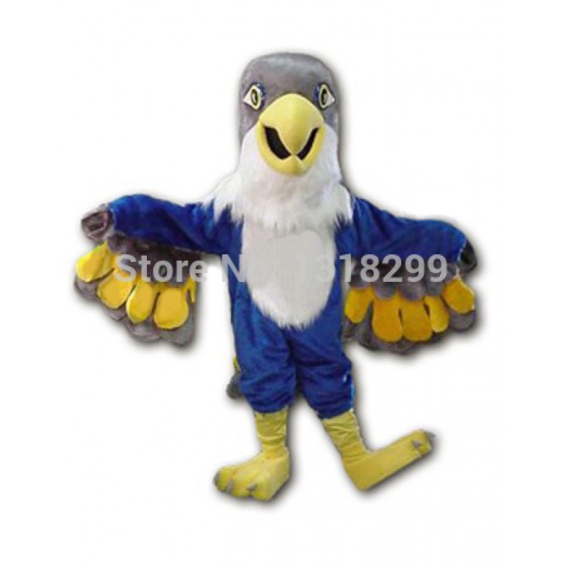 Blue Falcon Mascot Costume