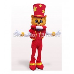 Magician Lion Mascot Costume