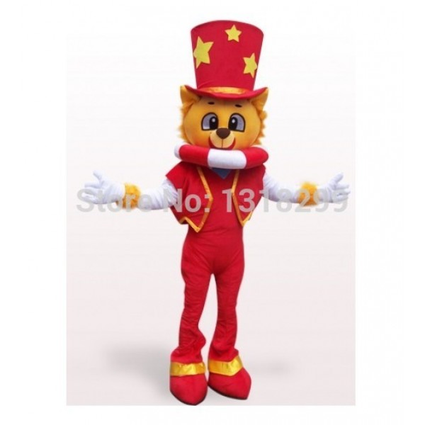 Magician Lion Mascot Costume
