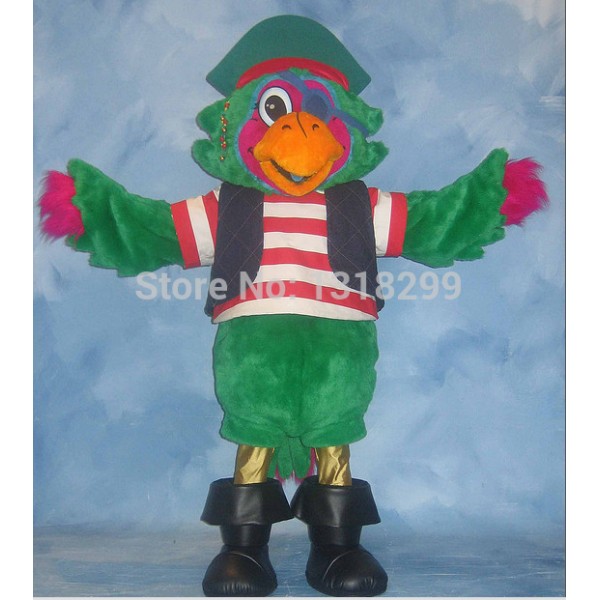 Patch the parrot from Siblu Mascot Costume