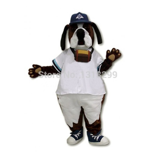 St. Bernard Dog Mascot Costume
