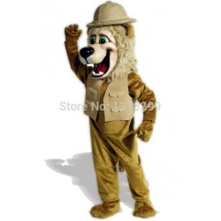 The King Lion Mascot Costume