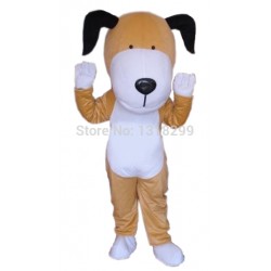 Coffee Dog Mascot Costume