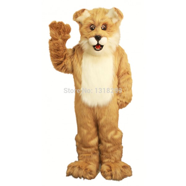 Brown Fido Dog Mascot Costume