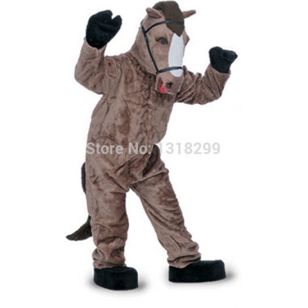 brown horse Mascot Costume