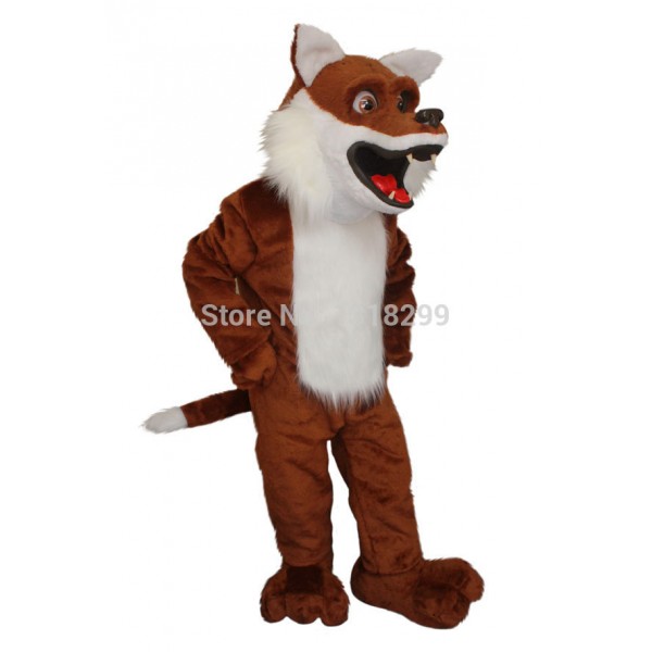 Friendly Fox Mascot Costume