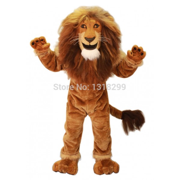 power Lion King Mascot Costume