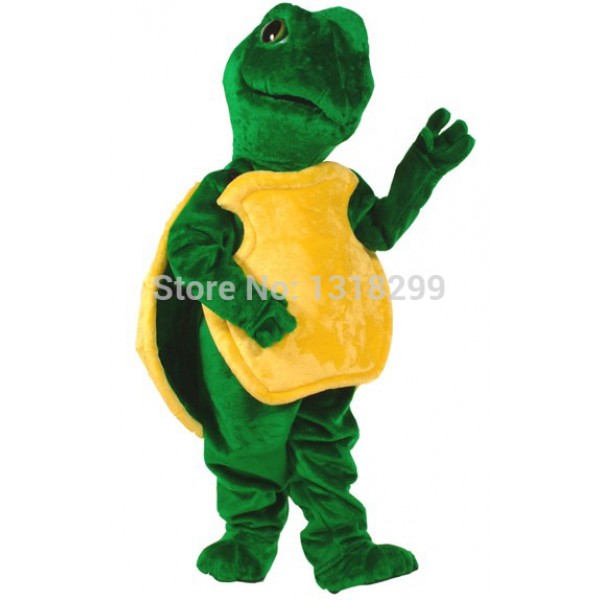Green Tortoise Turtle Mascot Costume