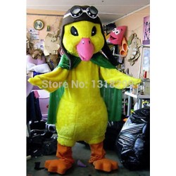 DUCK PILOT Mascot Costume