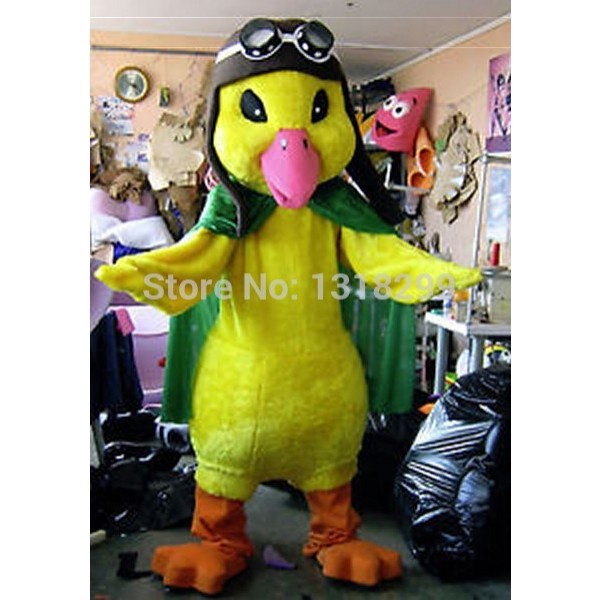 DUCK PILOT Mascot Costume