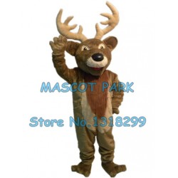 plush reindeer moose Mascot Costume
