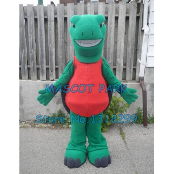 green Terrapin Mascot Costume