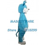 blue cat Mascot Costume
