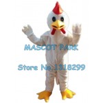white chicken Mascot Costume