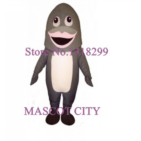 pink lips grey shark sea animals costume