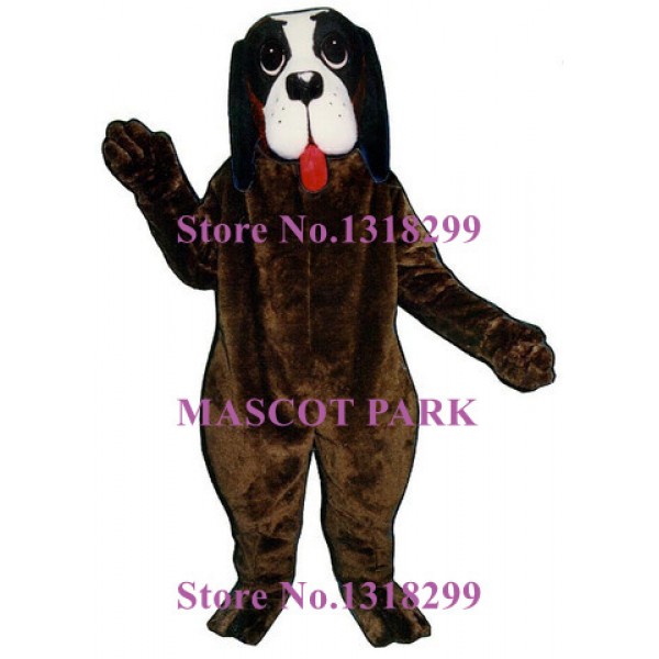 Barney Dog Mascot Costume