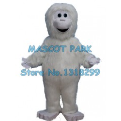 New Custom Snow monster yeti Mascot Costume
