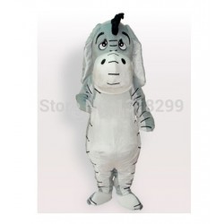 Grey Donkey Mascot Costume