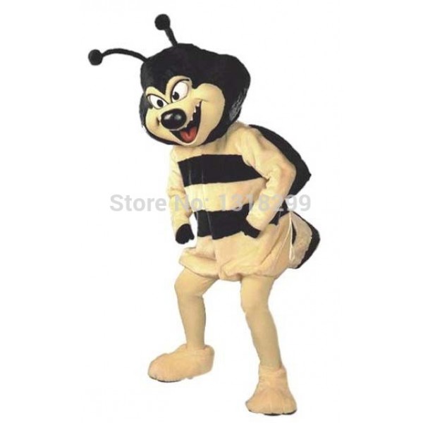 Angry Buzz bee Mascot Costume
