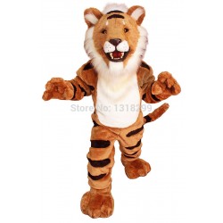 Striped Tiger Mascot Costume