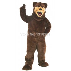 Grizzly Bear Mascot Costume