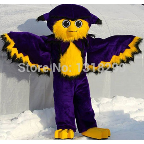 plush owl Mascot Costume