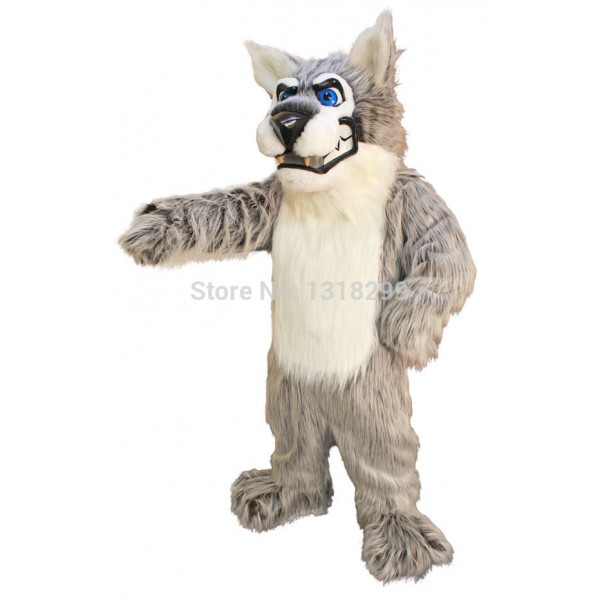 Alpha Wolf Mascot Costume