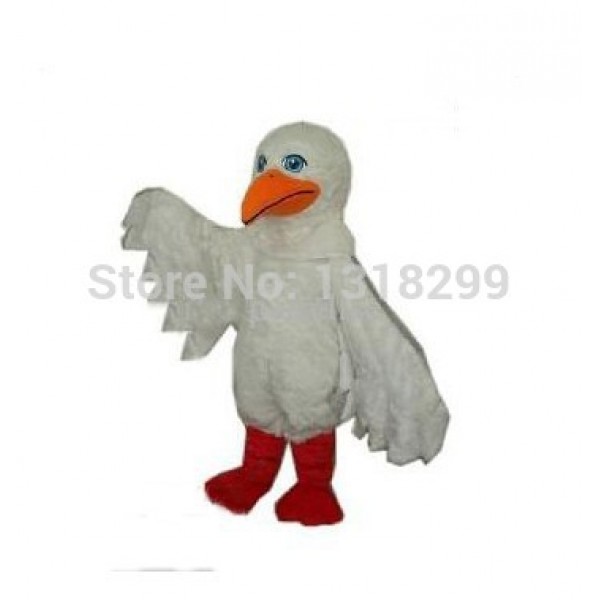 Seagull bird Mascot Costume