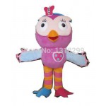 Pink Hootabelle owl Mascot Costume