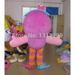 Pink Hootabelle owl Mascot Costume