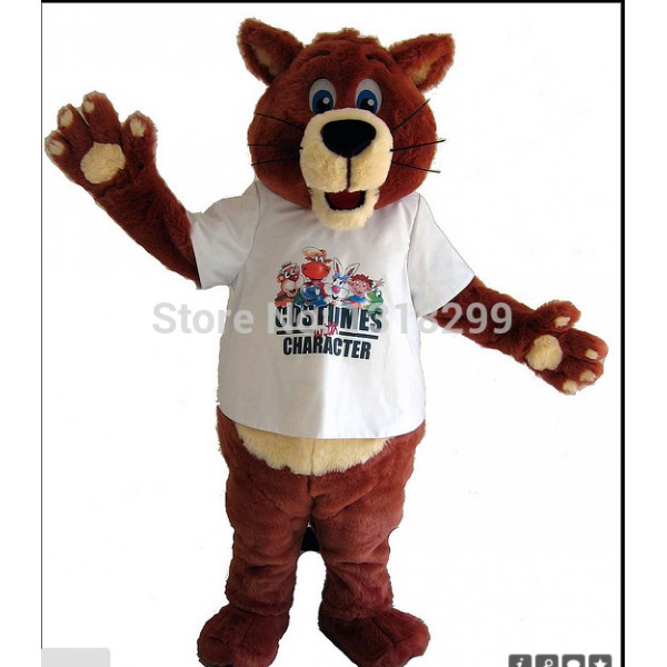 brown bear plush bear Mascot Costume